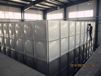 平川玻璃钢拼装水箱